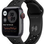 Apple watch S6 44mm nike space grey+cell